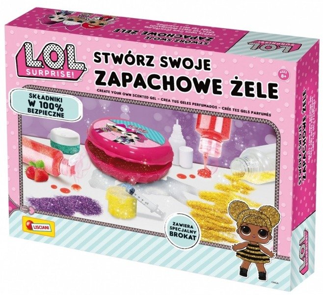 Zestaw kreatywny LOL Surprise Stwórz swoje zapachowe żele ZABAWKI