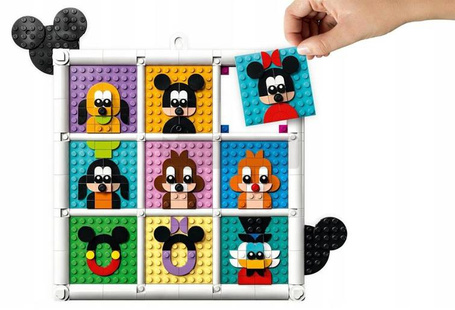 LEGO DISNEY 43221 100 LAT KULTOWYCH ANIMACJI DISNEY