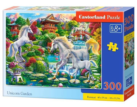 Puzzle 300 Unicorn Garden CASTOR