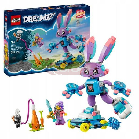 LEGO DREAMZZZ 71490 IZZIE I GAMERSKI BUNCHU, zestaw klocków dla dzieci 7+