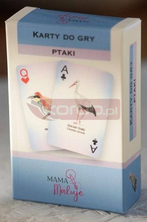 Karty do gry - ptaki