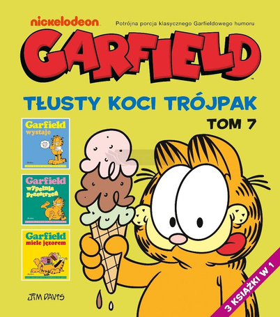 Garfield T.7 Tłusty koci trójpak