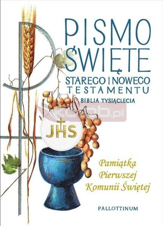 Biblia Tysiąclecia duża TW (komunia kielich)