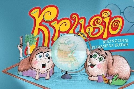 Krusio Kuzyn z Gdyni i pływanie na tratwie