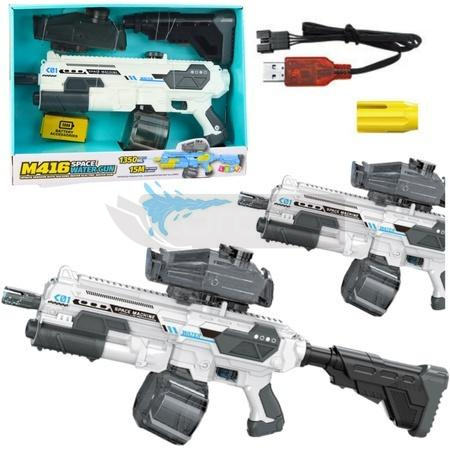 Karabin na wodę kosmiczny M16 elektryczny 1350ml