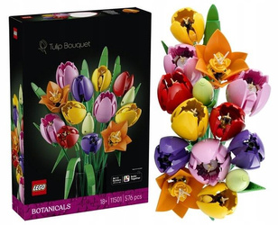 KLOCKI LEGO BOTANICALS 11501 Bukiet tulipanów, zestaw klocków +18 lat