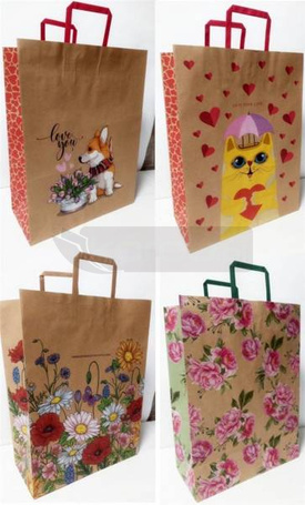 Torebka kolor KRAFT 320x420x150