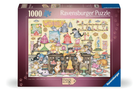 Puzzle 2D: Crazy cats żelki 1000el