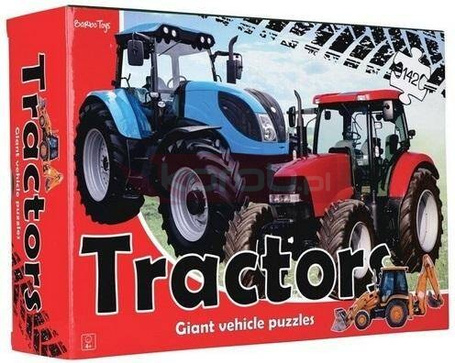 Puzzle podłogowe traktory 142el