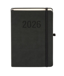 Kalendarz 2026 A5 Memofix DNS czarny