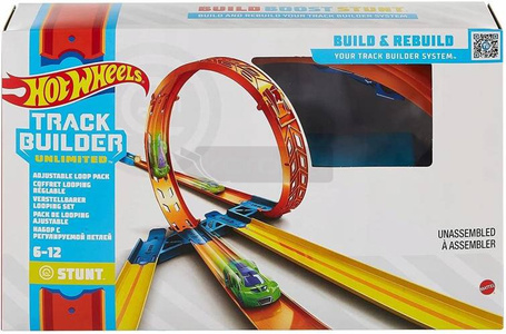 Hot Wheels zestaw do rozbudowy pętla i auto GVG07