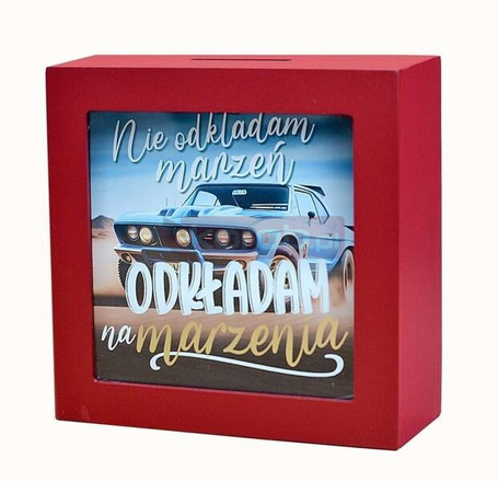 Skarbonka na marzenia auto