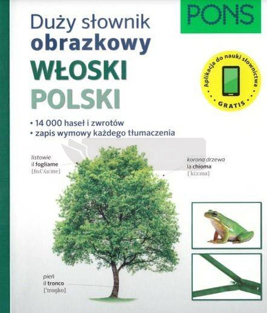 Duży słownik obrazkowy Włoski PONS