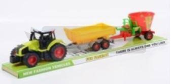 Traktor + dwie przyczepy