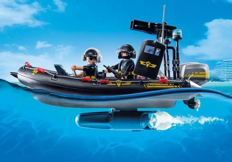 Playmobil 9362 Ponton Jednostki specjalnej