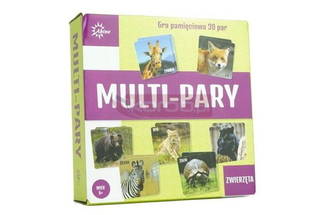 Multi-pary Zwierzęta ABINO