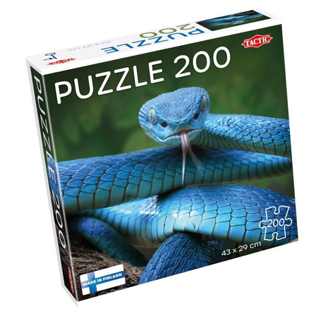 Puzzle 200 Blue Viper Snake