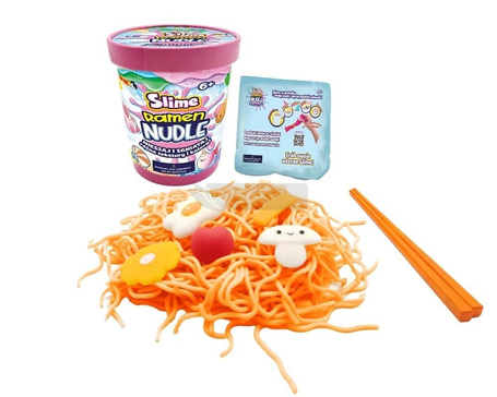 Slime Ramen Nudle uśmiechnięty grzybek