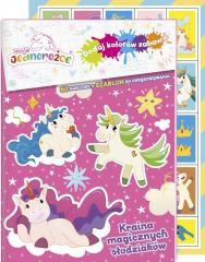 Moje jednorożce. Dodaj kolorów zabawie