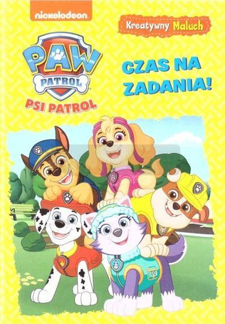 Psi Patrol. Kreatywny maluch. Czas na zadania!