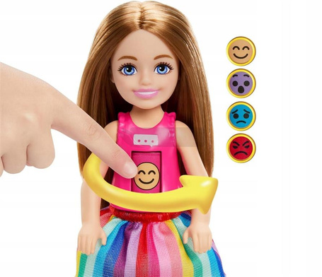 LALKA BARBIE + CHELSEA ARTETERAPEUTA zestaw do zabawy z dwiema lalkami HRG48