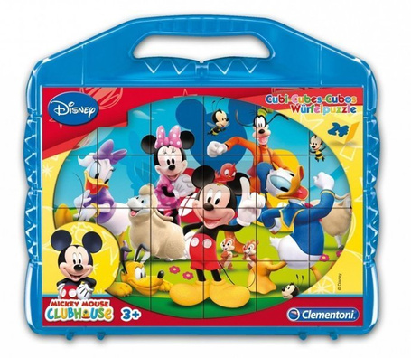 Klocki 24 elementy Klub Przyjaciół Myszki Miki