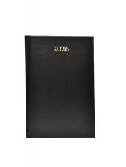 Terminarz 2026 dzienny A5 Divas czarny