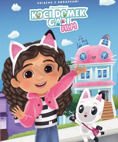 Koci Domek Gabi Film. Książka z obrazkami