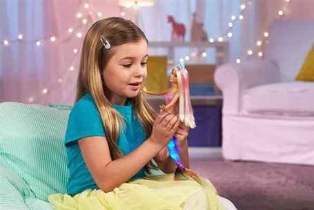 Lalka Barbie Dreamtopia Syrenka magiczna GFL82