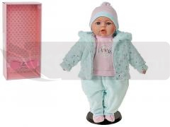 Lalka bobas śpiewa i mówi po polsku 45cm