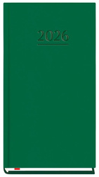 Terminarz 2026 kieszonkowy zielony