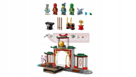 LEGO NINJAGO 71831 ŚWIĄTYNIA SPINJITZU NINJA, zestaw klocków dla dzieci 4+