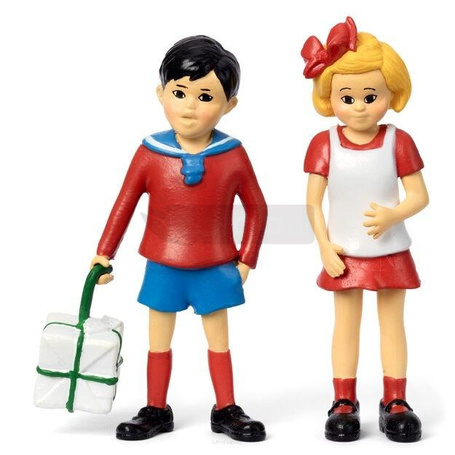 Figurki Tommy i Annika Pippi