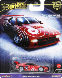HOT WHEELS PREMIUM CAR CULTURE EXOTIC ENVY 3/5 BMW M1 Procar HKC79