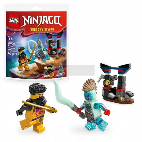 LEGO NINJAGO 30700 Bitwa Arina z Dragonem, zestaw dla dzieci +7 lat