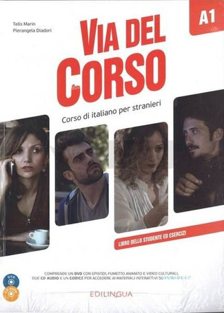 Via del Corso A1 podręcznik + 2CD + DVD EDILINGUA