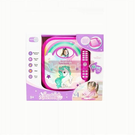 Sekretny pamiętnik z dźwiękiem otwierany kodem