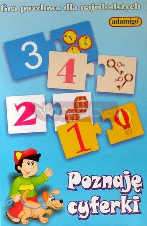 Gra Puzzlowa Poznaję Cyferki