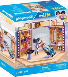 PLAYMOBIL MY LIFE 71535 BARBERSHOP I SALON FRYZJERSKI zestaw dla dzieci +5