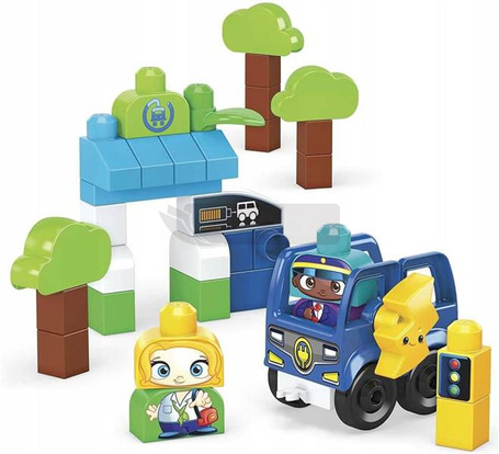Mega Bloks Ekoautobus zestaw klocków HDX90