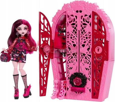 LALKA MONSTER HIGH STRASZYSEKRETY Ogrodowe zagadki, Draculaura HYT72