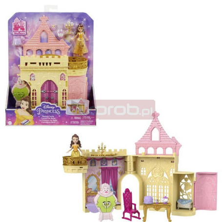 Disney Princess Mała lalka Bella i zamek