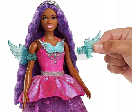 SZCZYPTA MAGII LALKA BARBIE BROOKLYN piesek motyl HLC33