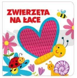 Zwierzęta na łące. Książeczka sensoryczna