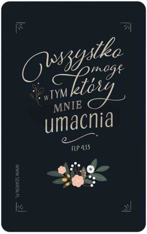 Magnes na lodówkę - Wszystko mogę lux