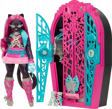 LALKA MONSTER HIGH STRASZYSEKRETY TAJEMNICE HOLLYDUCH Catty Noir JBG82