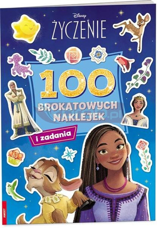 Disney Życzenie. 100 Brokatowych naklejek