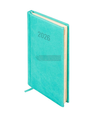 Kalendarz 2026 A6 Colorfix TDW turkusowy