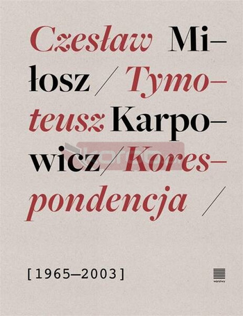 Korespondencja 1965-2003