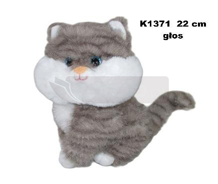 Kot z głosem 22cm